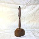 木ことばを添えて贈る木製シャープペン（ウォルナット）