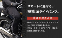 【デグナー】メンズコットンパンツ&nbsp;[DP-32]&nbsp;ブラック&nbsp;＜Sサイズ＞［&nbsp;京都&nbsp;バイク&nbsp;革製品&nbsp;ブランド&nbsp;プロテクター&nbsp;パンツ&nbsp;人気&nbsp;おすすめ&nbsp;革&nbsp;レザー&nbsp;ツーリング&nbsp;ライダー&nbsp;バイカー&nbsp;バイクギア&nbsp;メーカー&nbsp;ギア&nbsp;パーツ&nbsp;送料無料&nbsp;ふるさと納税&nbsp;］