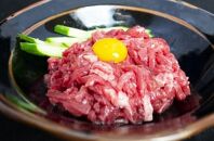 熊野牛ユッケ 10個入り(タレ・粉山椒付) 【SW69】
