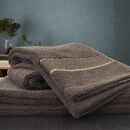 【フェイス2枚・バス1枚セット】スーピマ綿タオルセット&nbsp;クレF2B1-BR