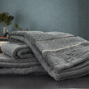 【フェイス2枚・バス1枚セット】スーピマ綿タオルセット&nbsp;クレF2B1-GY