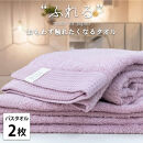 【バスタオル2枚組】思わずふれたくなる バスタオル 60×120cm ふれるB2-RA