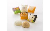 きびだんごの３種セット【菓子 きびだんご きなこ使用 白桃使用 白桃 岡山県 おすすめ 人気】