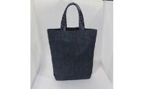 倉敷デニム マチ付きバッグ（ネコ顔） 【 デニム ジーンズ 倉敷 バッグ 鞄 かばん トートバッグ 国産デニム 岡山県 おすすめ 人気 お土産】