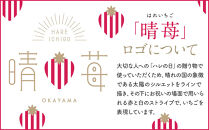 晴苺（はれいちご）約950g（450g×2）【数量限定50セット】【岡山県産 苺 晴れ いちご フルーツ 果物 くだもの 新鮮 おすすめ 人気】