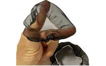 【難燃性】水洗いできる 難燃性ポリエステル製 ファン付きジャケット用防塵カバー メッシュ：１６ カラー：黒【水洗い　ポリエステル ファン付き ジャケット 防塵カバー 大阪府 門真市】