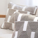 【2枚組】洗えるタスマニアラムウール混クッションカバー&nbsp;45×45cm&nbsp;OTW-4545-BR-2P