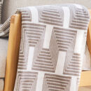 【ハーフサイズ】洗えるタスマニアラムウール混毛布&nbsp;100×140cm&nbsp;&nbsp;OTW-R-BR