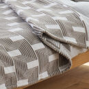 【ダブルサイズ】洗えるタスマニアラムウール混毛布&nbsp;180×200cm&nbsp;&nbsp;OTW-W-BR