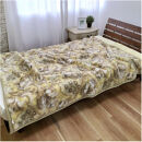 ［シングル］吸湿発熱あったかボリューム2枚合わせ毛布&nbsp;約140×200cm&nbsp;ベージュ1枚&nbsp;JM-2201-BE