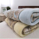 ［シングル］吸湿発熱あったかボリューム2枚合わせ毛布&nbsp;約140×200cm&nbsp;グリーン1枚&nbsp;JM-2201-GR