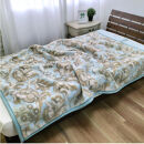 ［シングル］吸湿発熱あったかボリューム2枚合わせ毛布&nbsp;約140×200cm&nbsp;グリーン1枚&nbsp;JM-2201-GR