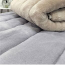 ［シングル2枚組］吸湿発熱あったかボリューム敷パッド&nbsp;シングル×1セット（ベージュ1枚・グレー1枚）HTP-40S-2P