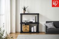 プラスチックラック3段 PLR-9143 ブラック