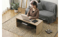 テーブル&nbsp;リビングテーブル　LTB-890W　ライトナチュラル