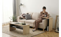 テーブル&nbsp;リビングテーブル　LTB-890W　ライトナチュラル