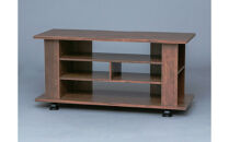 テレビ台&nbsp;AVボードオープンタイプ&nbsp;OAB-100&nbsp;ブラウン