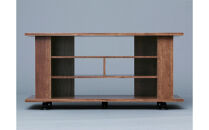 テレビ台&nbsp;AVボードオープンタイプ&nbsp;OAB-100&nbsp;ブラウン