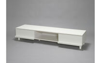 テレビ台&nbsp;AVボードボックスタイプ&nbsp;BAB-150A&nbsp;オフホワイト