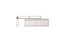 テレビ台&nbsp;伸縮テレビ台&nbsp;STS-100U-OW&nbsp;オフホワイト