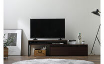 テレビ台&nbsp;伸縮テレビ台&nbsp;STS-100U-WN&nbsp;ウォールナット