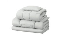 布団 マットレス付き布団５点セット KFS-M5S ライトグレー