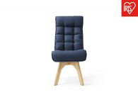 イス&nbsp;回転ファブリックチェア&nbsp;FACN-K&nbsp;ブルー