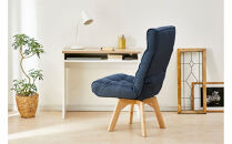 イス&nbsp;回転ファブリックチェア&nbsp;FACN-K&nbsp;ブルー