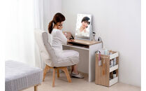 イス&nbsp;回転ファブリックチェア&nbsp;FACN-K&nbsp;アイボリー