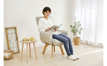 イス&nbsp;回転ファブリックチェア&nbsp;FACN-KH&nbsp;アイボリー