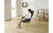 イス&nbsp;回転ファブリックチェア　ハイバック&nbsp;FACN-KHB&nbsp;ブラウン