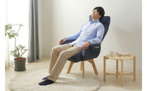 イス&nbsp;回転ファブリックチェア　ハイバック&nbsp;FACN-KHB&nbsp;ブルー