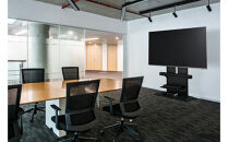 テレビ台&nbsp;スタンドテレビ台&nbsp;UTS-900R-BO&nbsp;ブラックオーク