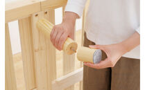 ベッド  高耐荷重すのこベッド HWB-D ナチュラル