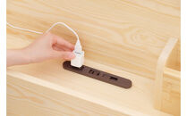 ベッド  宮付き高耐荷重すのこベッド HWBM-S ナチュラル