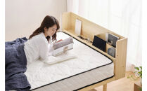 ベッド  宮付き高耐荷重すのこベッド HWBM-SD ナチュラル