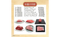 博多和牛&nbsp;希少部位ブロック&nbsp;定期便全12回