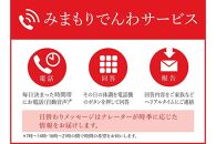 郵便局のみまもりサービス 「みまもりでんわサービス」（携帯電話）（3か月）