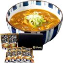 和食麺処サガミ 和ダシが利いた濃厚コク旨カレーうどんの素（10食入り）中辛 具材入り レトルト