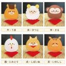 干支&nbsp;アクリルスタンド　Sサイズ＆Mサイズセット【巳・へび】