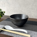 匠&nbsp;－TAKUMI－　【信楽焼】たっぷり入るどんぶり鉢（黒釉）2個セット