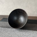 匠&nbsp;－TAKUMI－　【信楽焼】たっぷり入るどんぶり鉢（黒釉）2個セット