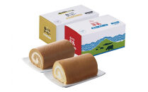 白バラ生ロールケーキギフト（２本）【白バラ&nbsp;白バラ牛乳&nbsp;白バラコーヒー&nbsp;デザート&nbsp;スイーツ&nbsp;牛乳&nbsp;ミルク&nbsp;コーヒー&nbsp;珈琲&nbsp;クリーム&nbsp;ホイップクリーム&nbsp;くちどけ&nbsp;しっとり&nbsp;美味しい&nbsp;おいしい&nbsp;人気&nbsp;おすすめ&nbsp;鳥取県&nbsp;琴浦町&nbsp;送料無料】