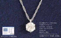0.5ct（SIクラス）天然ダイヤモンド プラチナネックレス