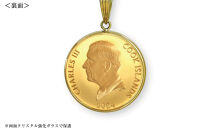 2024年 獅子(ライオン）1/10オンス 純金金貨 18Kネックレス