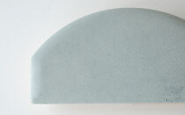 センダイフォルム×山ノ頂 シカガワスツール 鹿革 450 銀鼠【アウトドアグッズ 家具 工芸品 スツール 鹿革 人気 和装 インテリア ファニチャー クラフト 民芸品 仙台市 チェア デザイン 和風 伝統的 自然素材 エコフレンドリー リビング ダイニング】