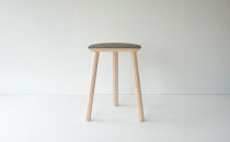 センダイフォルム×山ノ頂 シカガワスツール 鹿革 450 ニビ色【アウトドアグッズ 家具 工芸品 スツール 鹿革 人気 和装 インテリア ファニチャー クラフト 民芸品 仙台市 チェア デザイン 和風 伝統的 自然素材 エコフレンドリー リビング ダイニング】