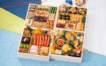 【千里山荘】おせち料理与段重