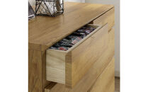 【レッドオーク】大川家具&nbsp;幅90cm&nbsp;3段&nbsp;チェスト&nbsp;&nbsp;-ramsey-ラムジー