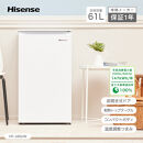 Hisense&nbsp;ハイセンス&nbsp;小型&nbsp;冷凍庫【設置費込み】幅48cm&nbsp;61L&nbsp;セカンド冷凍庫&nbsp;直冷式&nbsp;7段温度調整可能&nbsp;耐熱天板&nbsp;静音&nbsp;前開き&nbsp;1ドア&nbsp;HF-A60JWホワイト&nbsp;人気&nbsp;おすすめ&nbsp;家電&nbsp;送料無料&nbsp;